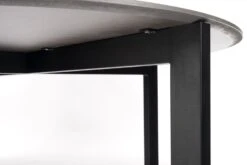 Niven 6-8 Seat Dining Table Concrete Effect - Black Legs 13 Niven 6-8 Seat Dining Table Concrete Effect - Black Legs -Furniture Sale Store 11 niven 6 8s dining table detail 1 web