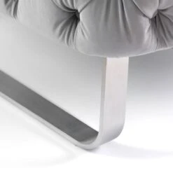 Grosvenor Armchair - Dove Grey - Brushed Silver 13 Grosvenor Armchair - Dove Grey - Brushed Silver -Furniture Sale Store 290 grosvenor chair dove grey c 290 brushed silver detail 1 webready