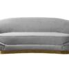 Selini Three Seat Sofa - Dove Grey Brass Base 2 Selini Three Seat Sofa - Dove Grey Brass Base -Furniture Sale Store 294 selini three seat sofa grey cutout 2 web