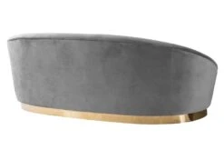 Selini Three Seat Sofa - Dove Grey Brass Base -Furniture Sale Store 294 selini three seat sofa grey cutout 3 web