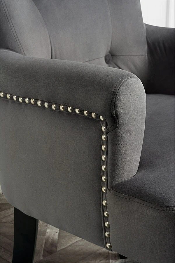 Positano Carver Chair With Back Ring - Smoke 7 Positano Carver Chair With Back Ring - Smoke - Image 5