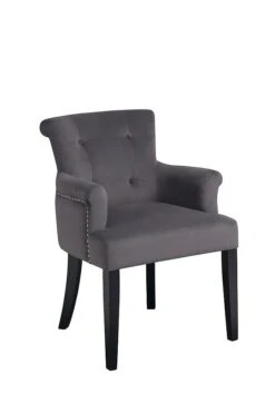 Positano Carver Chair With Back Ring - Smoke 9 Positano Carver Chair With Back Ring - Smoke -Furniture Sale Store 461 positcarvsmkfrntco web 1