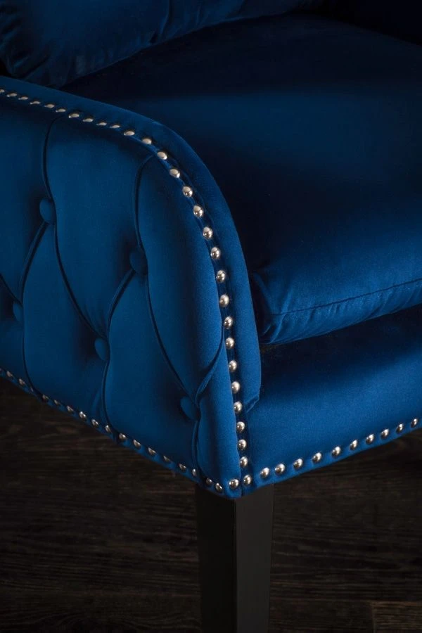 Margonia Armchair Ink Blue 7 Margonia Armchair Ink Blue - Image 5