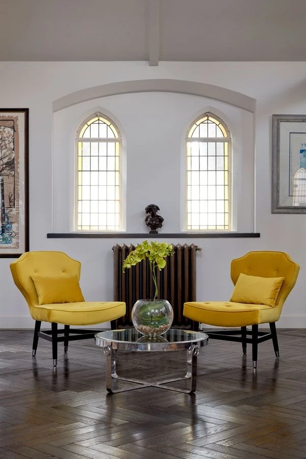 Wallberg Occasional Chair Mustard 4 Wallberg Occasional Chair Mustard - Image 2