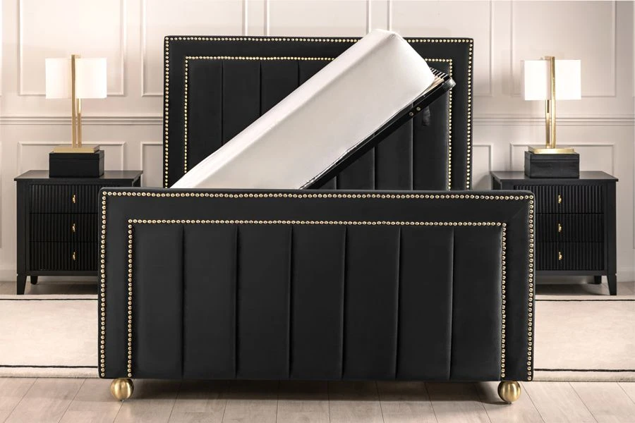 Albert Storage Bed - Black 4 Albert Storage Bed - Black - Image 2