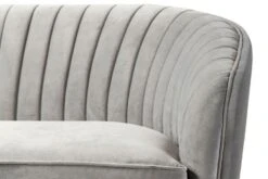 Alice Two Seat Sofa - Dove Grey -Furniture Sale Store alice two seat sofa dove grey detail4 web