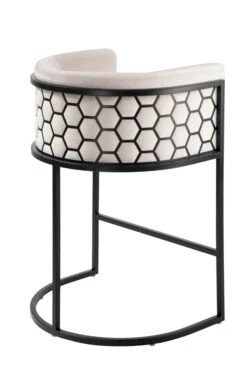 Alveare Counter Stool Black - Chalk