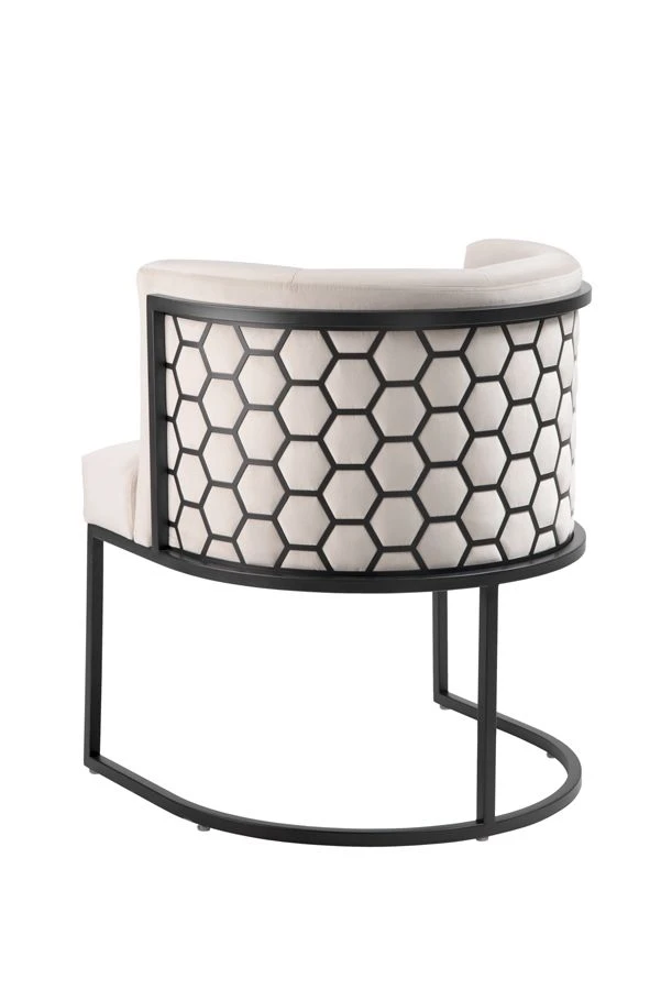 Alveare Dining Chair Black – Chalk 3 Alveare Dining Chair Black – Chalk