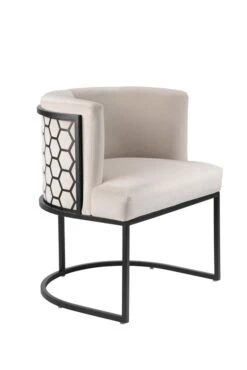 Alveare Dining Chair Black – Chalk 14 Alveare Dining Chair Black – Chalk -Furniture Sale Store alveare dining chair chalk black frame front web