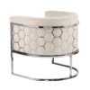 Alveare Tub Chair Silver -Chalk 2 Alveare Tub Chair Silver -Chalk -Furniture Sale Store alveare tub chair chalk back silver webready