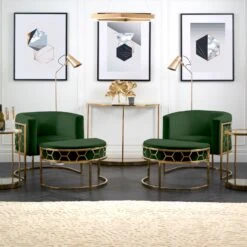 Alveare Tub Chair Brass - Bottle Green 7 Alveare Tub Chair Brass - Bottle Green -Furniture Sale Store alveare tub chair green moray rug web