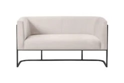 Alveare Two Seat Sofa -Chalk - Black Frame 8 Alveare Two Seat Sofa -Chalk - Black Frame -Furniture Sale Store alveare two seat sofa black chalk cutout 02 web
