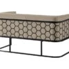 Alveare Two Seat Sofa -Taupe- Black Frame 1 Alveare Two Seat Sofa -Taupe- Black Frame -Furniture Sale Store alveare two seat sofa black taupe cutout 03 web