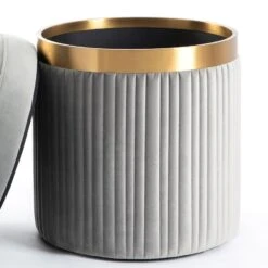 Amelia Storage Stool 9 Amelia Storage Stool -Furniture Sale Store amelia stool grey 02 web