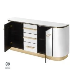 Anastasia Sideboard With Brass Details -Furniture Sale Store anastasia brass sideboard 2 cutout web copy