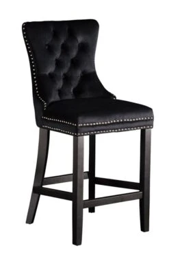 Antoinette Bar Stool Black