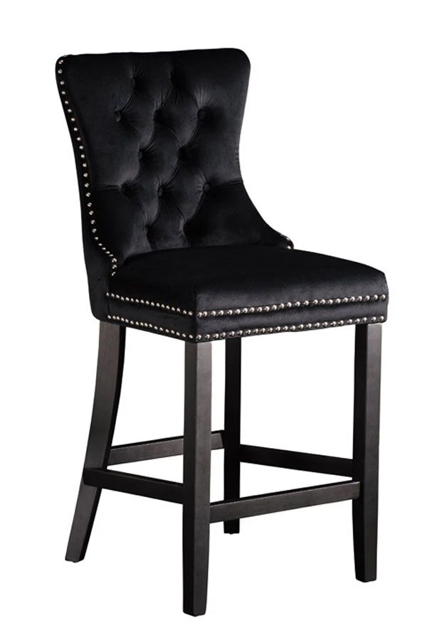 Antoinette Bar Stool Black 3 Antoinette Bar Stool Black