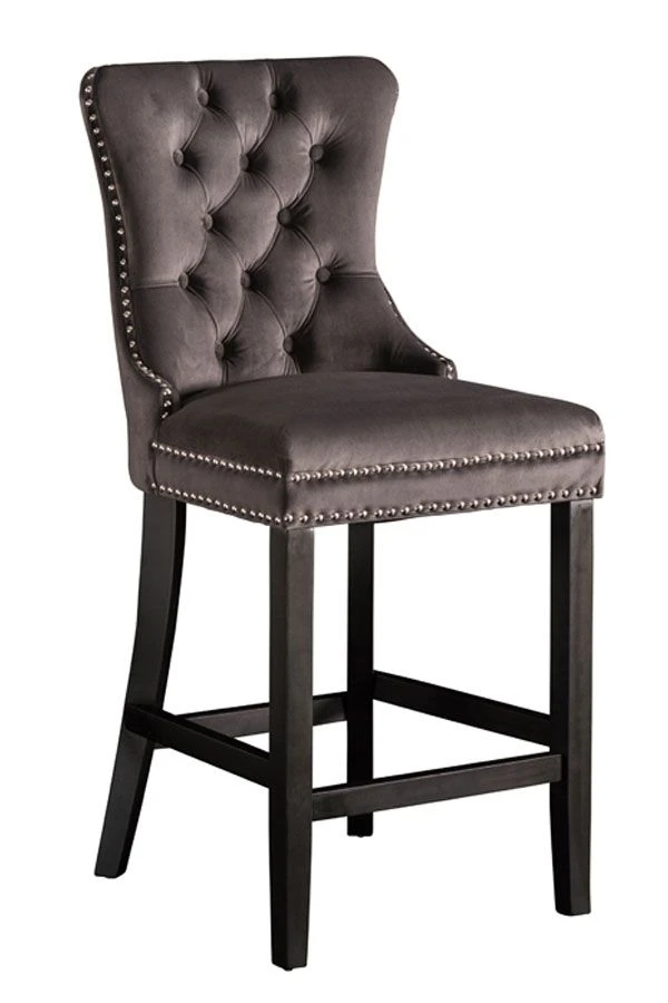 Antoinette Bar Stool Smoke Grey 3 Antoinette Bar Stool Smoke Grey