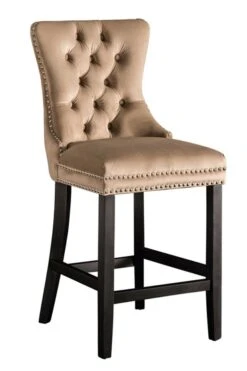 Antoinette Bar Stool Taupe