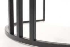 Aria Counter Stool – Chalk – Black Frame -Furniture Sale Store aria black detail 1 web