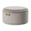 Aria Storage Ottoman – Dove Grey – Brass/Silver 2 Aria Storage Ottoman – Dove Grey – Brass/Silver -Furniture Sale Store aria grey cutout webready