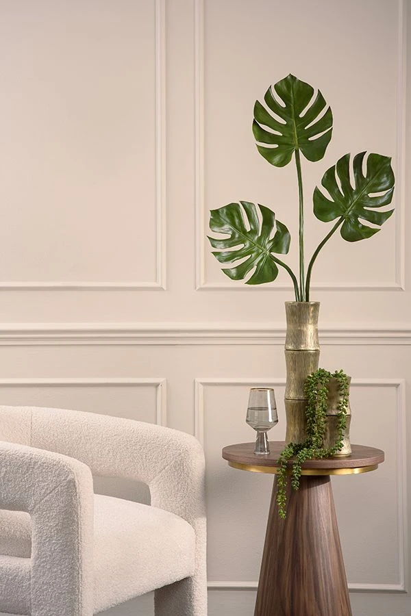 Artificial Large Cheese Plant Leaf 4 Artificial Large Cheese Plant Leaf - Image 2