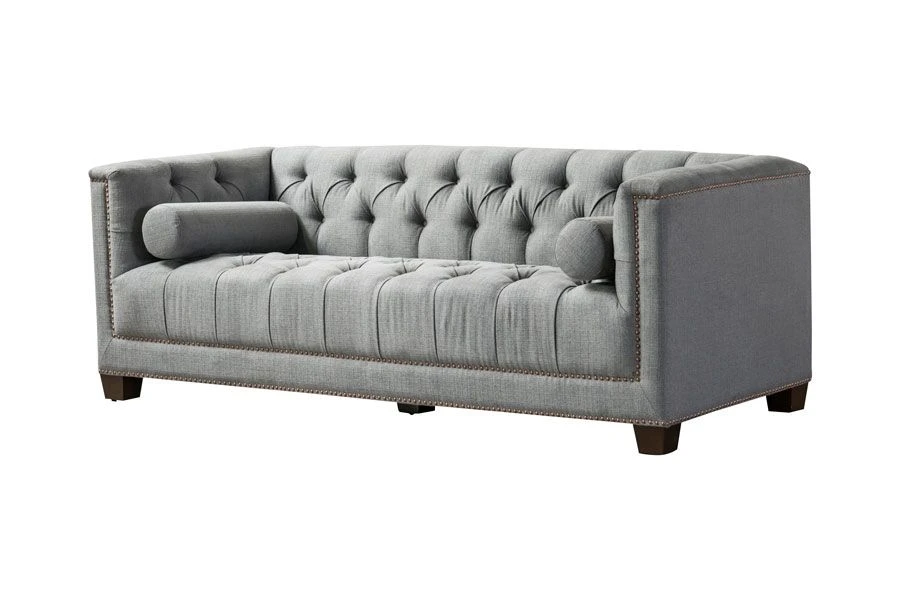Bankes Three Seat Sofa - Charcoal 6 Bankes Three Seat Sofa - Charcoal - Image 4