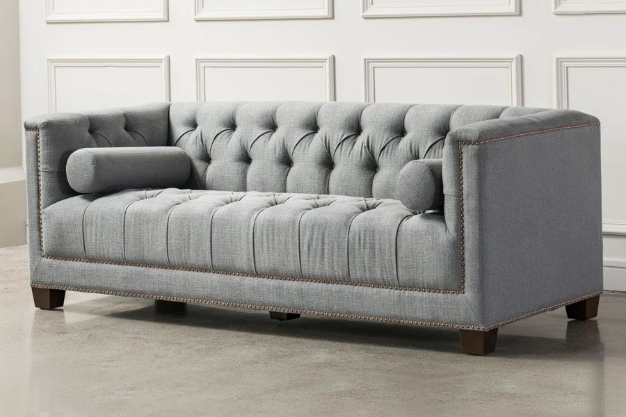 Bankes Three Seat Sofa - Charcoal 5 Bankes Three Seat Sofa - Charcoal - Image 3