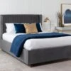 Baxter Storage Bed Grey 1 Baxter Storage Bed Grey -Furniture Sale Store baxter bed grey 1