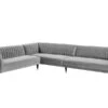 Baxter Large Left Hand Corner Sofa - Dove Grey 1 Baxter Large Left Hand Corner Sofa - Dove Grey -Furniture Sale Store baxter left corner sofa grey cutout webready copy