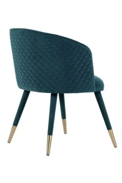 Bellucci Scales Dining Chair - Peacock - Brass Caps 8 Bellucci Scales Dining Chair - Peacock - Brass Caps -Furniture Sale Store bellucci dining chair brass peacock scales cutout 01 web 1 1