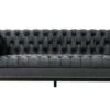 Bergmann Three Seat Sofa – Black -Furniture Sale Store bergmann three seat sofa black cutout2 web