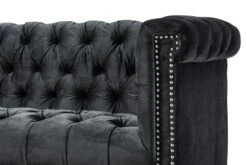 Bergmann Three Seat Sofa – Black -Furniture Sale Store bergmann three seat sofa black detail3 web