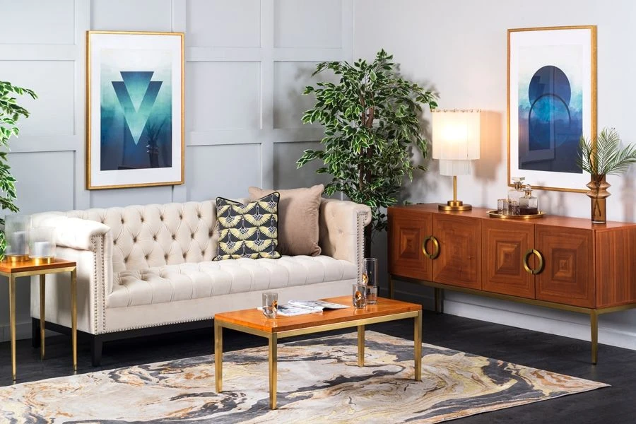 Bergmann Three Seat Sofa - Chalk 4 Bergmann Three Seat Sofa - Chalk - Image 2