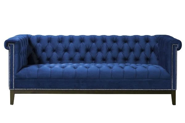 Bergmann Three Seat Sofa - Navy Blue 3 Bergmann Three Seat Sofa - Navy Blue