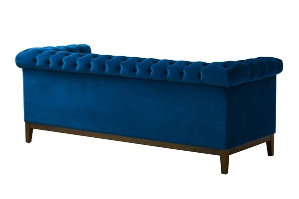 Bergmann Three Seat Sofa - Navy Blue 6 Bergmann Three Seat Sofa - Navy Blue - Image 4