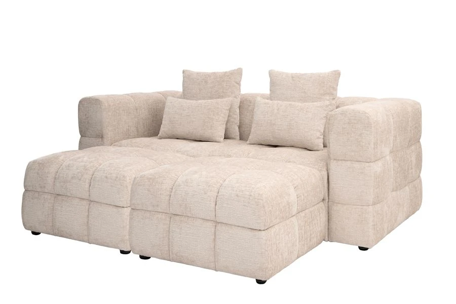 Berlin Footstool – Light Taupe Chenille 10 Berlin Footstool – Light Taupe Chenille - Image 8