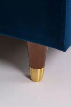 Baxter Storage Bed Royal Blue 9 Baxter Storage Bed Royal Blue -Furniture Sale Store brass foot detail web 1 3