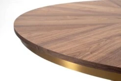 Brewster 6-8 Seat Walnut Dining Table And Six Mason Dove Grey Chairs 15 Brewster 6-8 Seat Walnut Dining Table And Six Mason Dove Grey Chairs -Furniture Sale Store brewster dining table detail 1 web 3