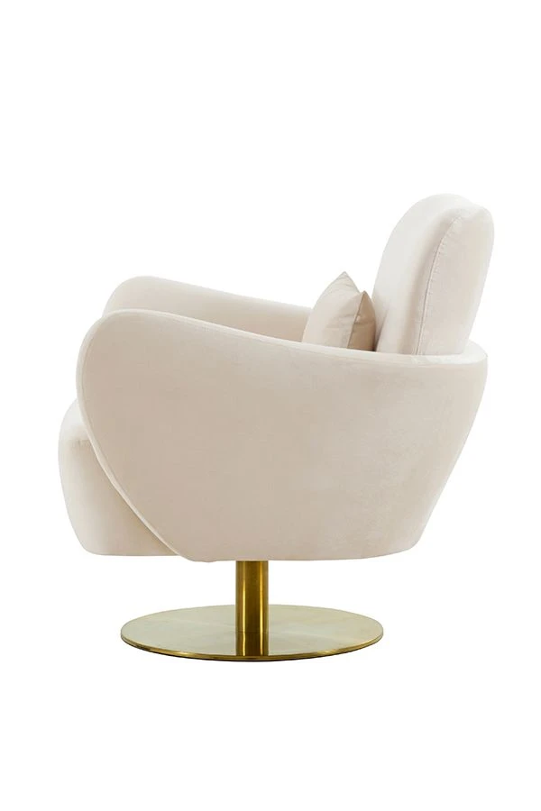 Bronson Swivel Chair - Chalk 5 Bronson Swivel Chair - Chalk - Image 3