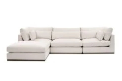 Burbank Four Seat Sofa With Footstool