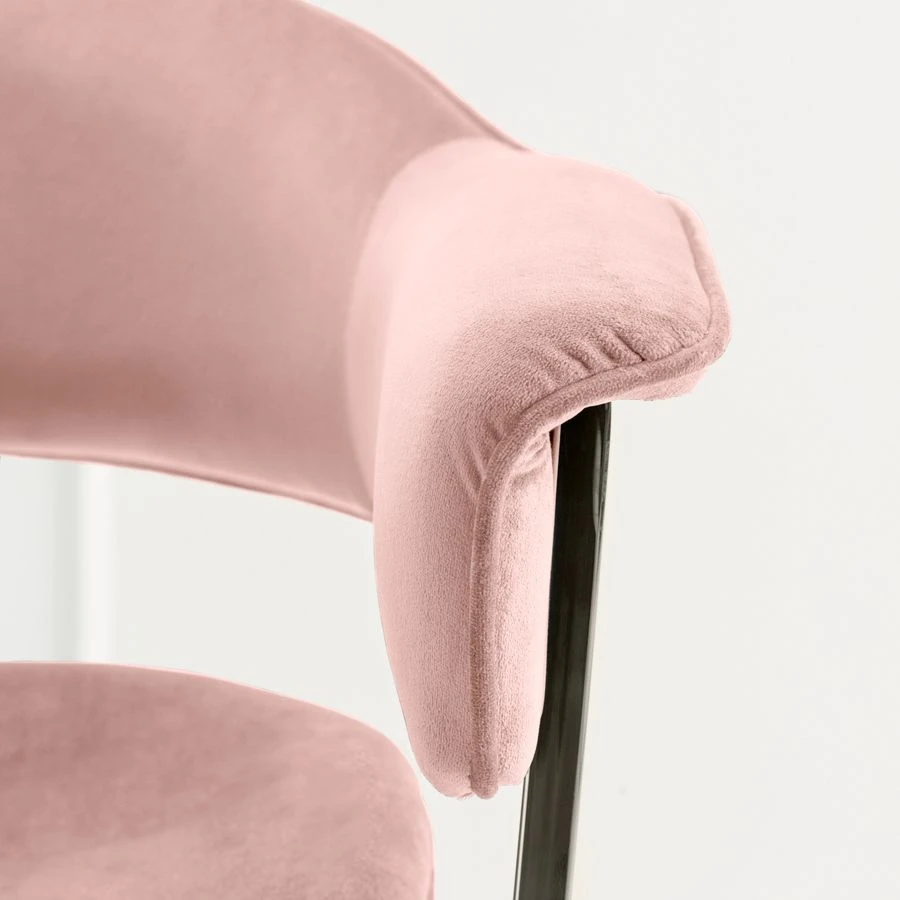 Camino Dining Chair Blush Pink 8 Camino Dining Chair Blush Pink - Image 6