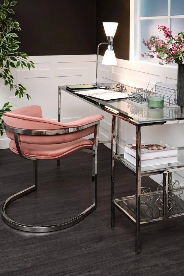 Camino Dining Chair Blush Pink 4 Camino Dining Chair Blush Pink - Image 2