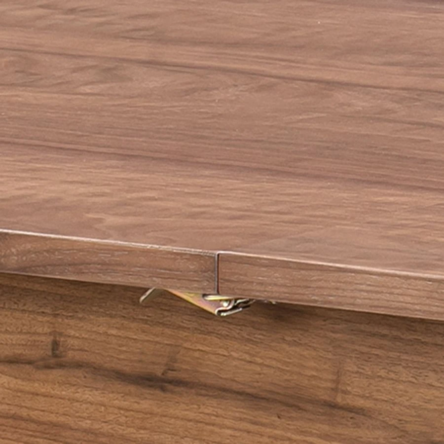 Capri Walnut Extending Dining Table 8 Capri Walnut Extending Dining Table - Image 6