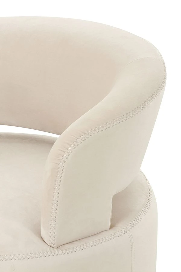 Carlton Armchair – Chalk 8 Carlton Armchair – Chalk - Image 6