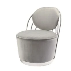 Cascade Silver Swivel Chair- Dove Grey 9 Cascade Silver Swivel Chair- Dove Grey -Furniture Sale Store cascade silver cutout front web