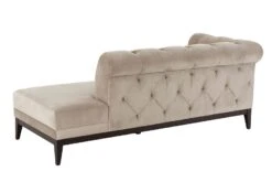 Claremont Chaise Longue - Taupe -Furniture Sale Store claremont chaise rear 3 4 web