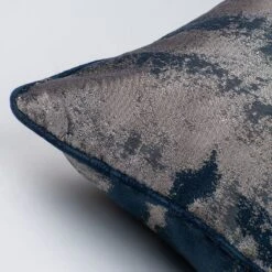 Navy Nebular Square Cushion -Furniture Sale Store cushion 50 corner web
