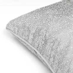 Silver Lizard Square Cushion -Furniture Sale Store cushion 6 nr 35 silver lizard detail 1 web