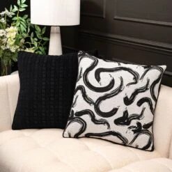 Black Octagon Square Cushion 11 Black Octagon Square Cushion -Furniture Sale Store cushion 67 cushion 73 ls web